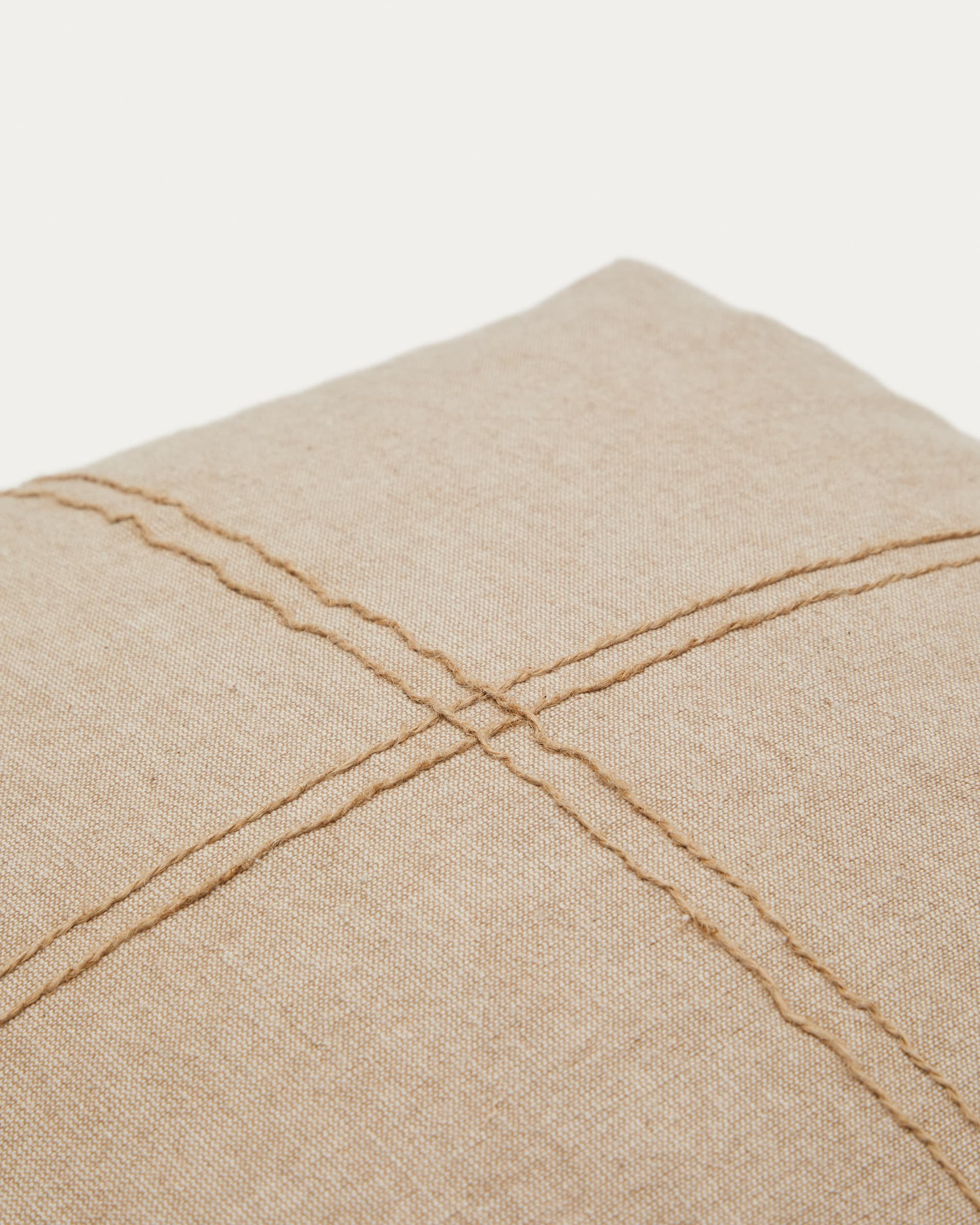 Beige Japandi Cushion Cover