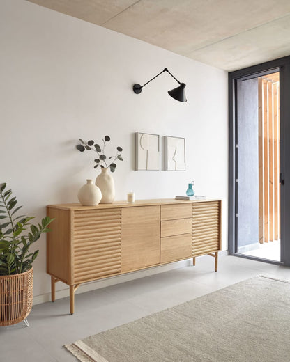 Japandi Sideboard with Drawers