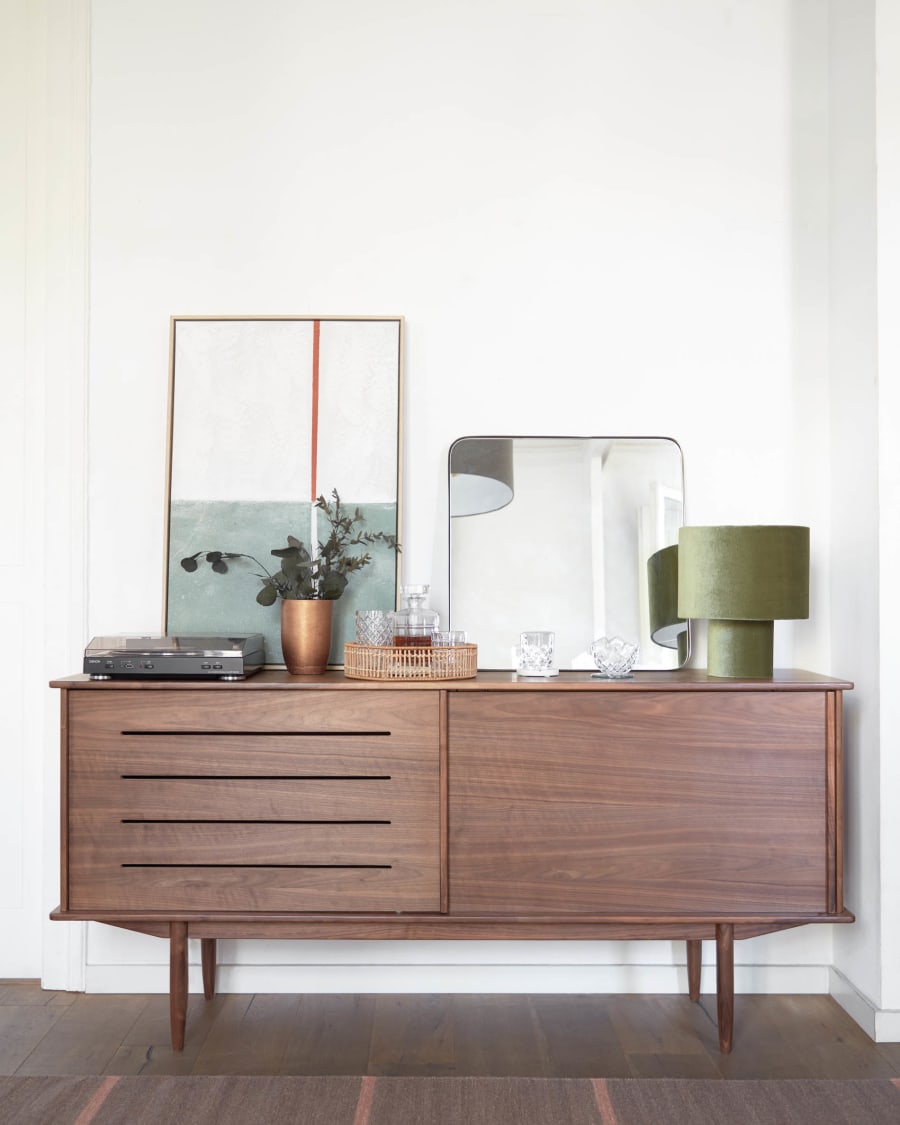 Japandi Sliding-door Sideboard