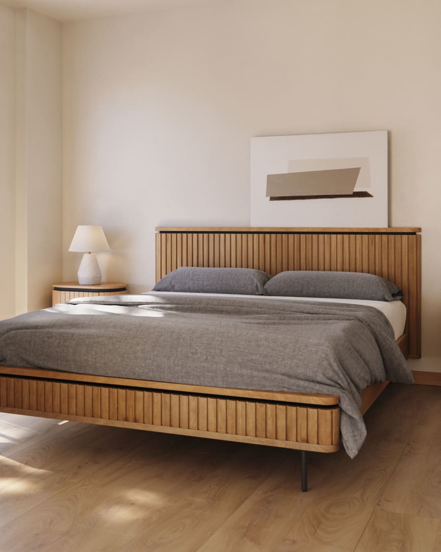 Modern Japandi Bed Frame