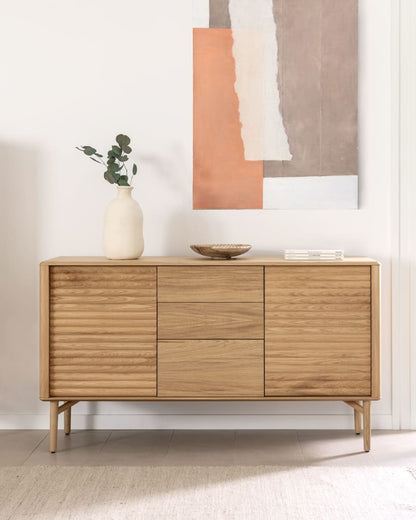 Japandi Wooden Sideboard