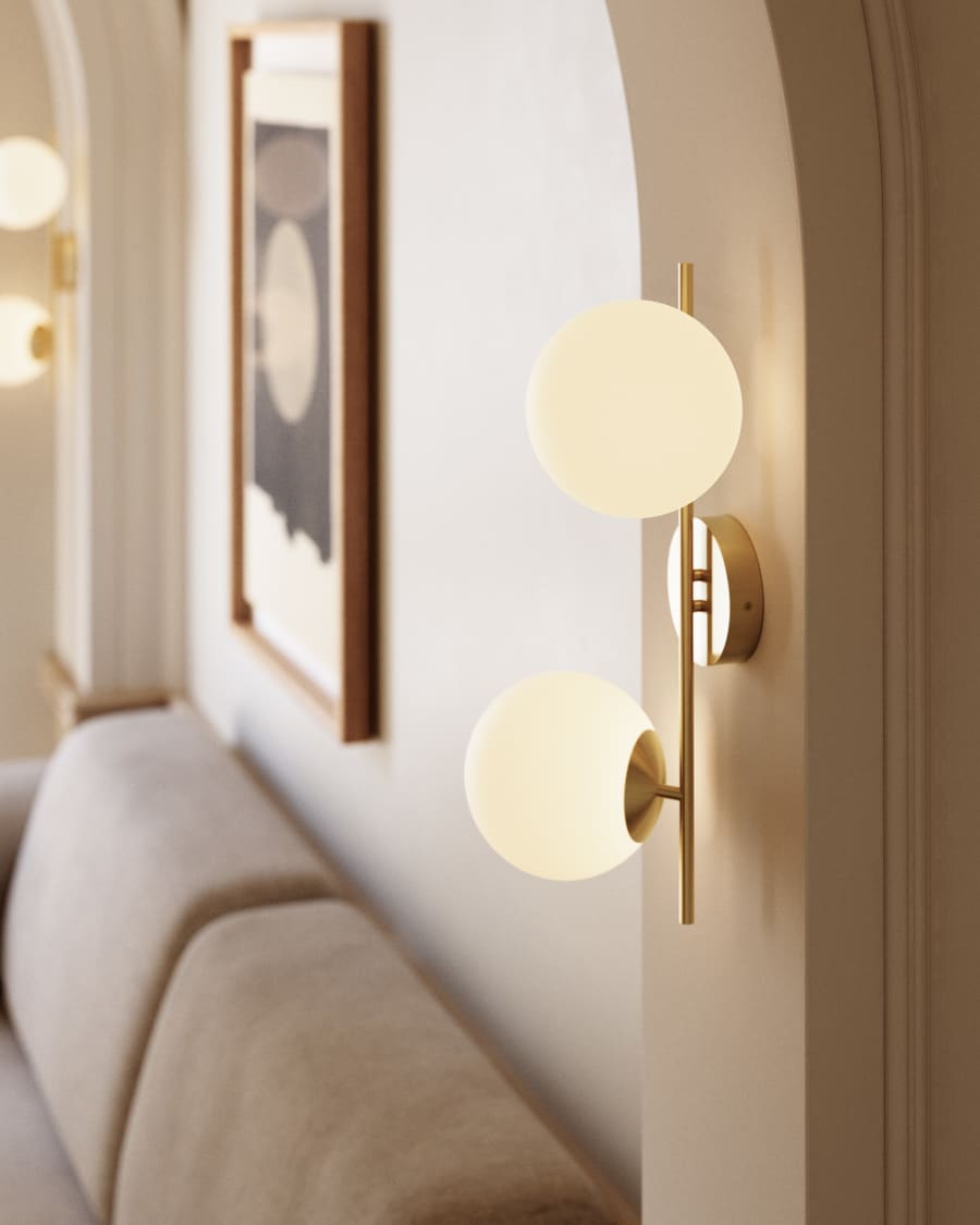 Double Japandi Wall Light