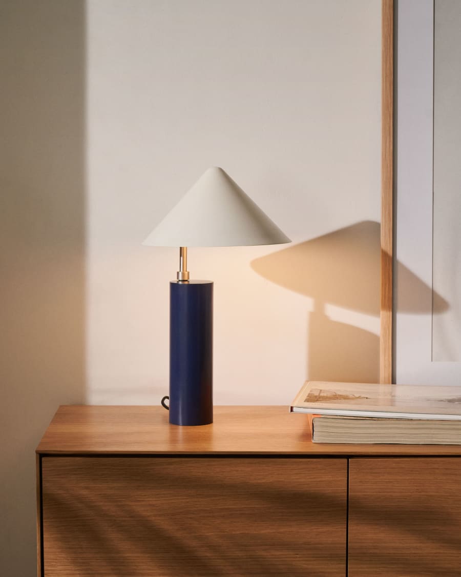 Japandi Metal Table Lamp