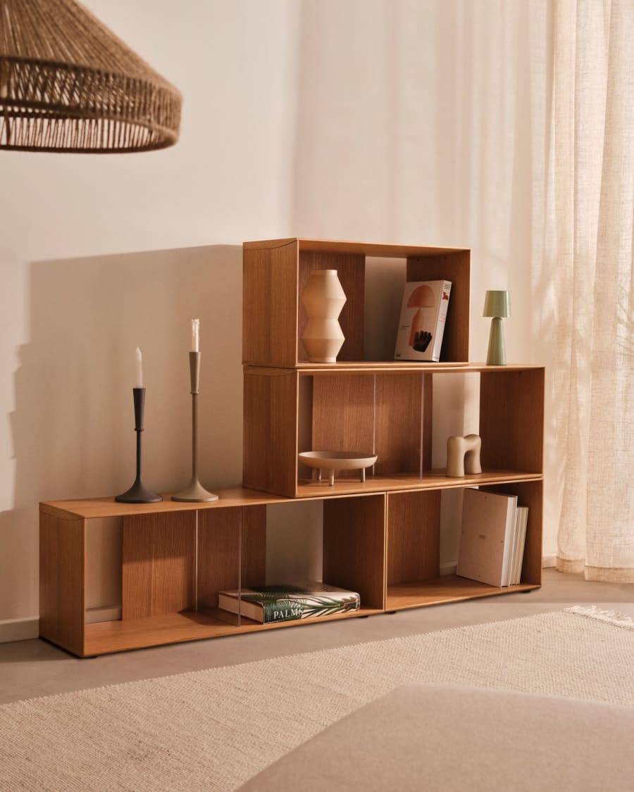 Japandi Shelving Units Set