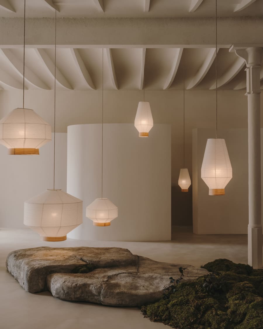 Japandi Paper Lantern