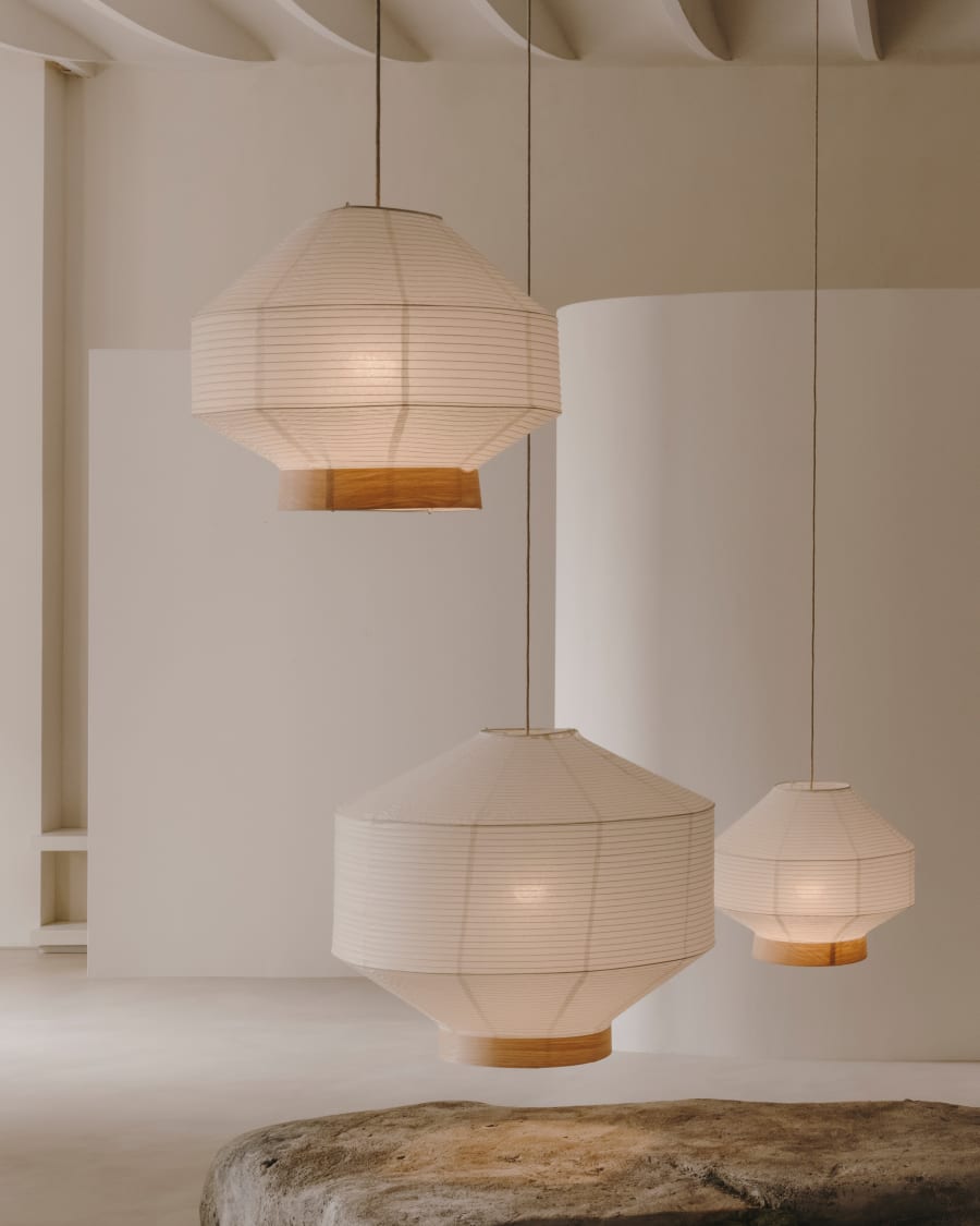 Japandi Paper Lantern