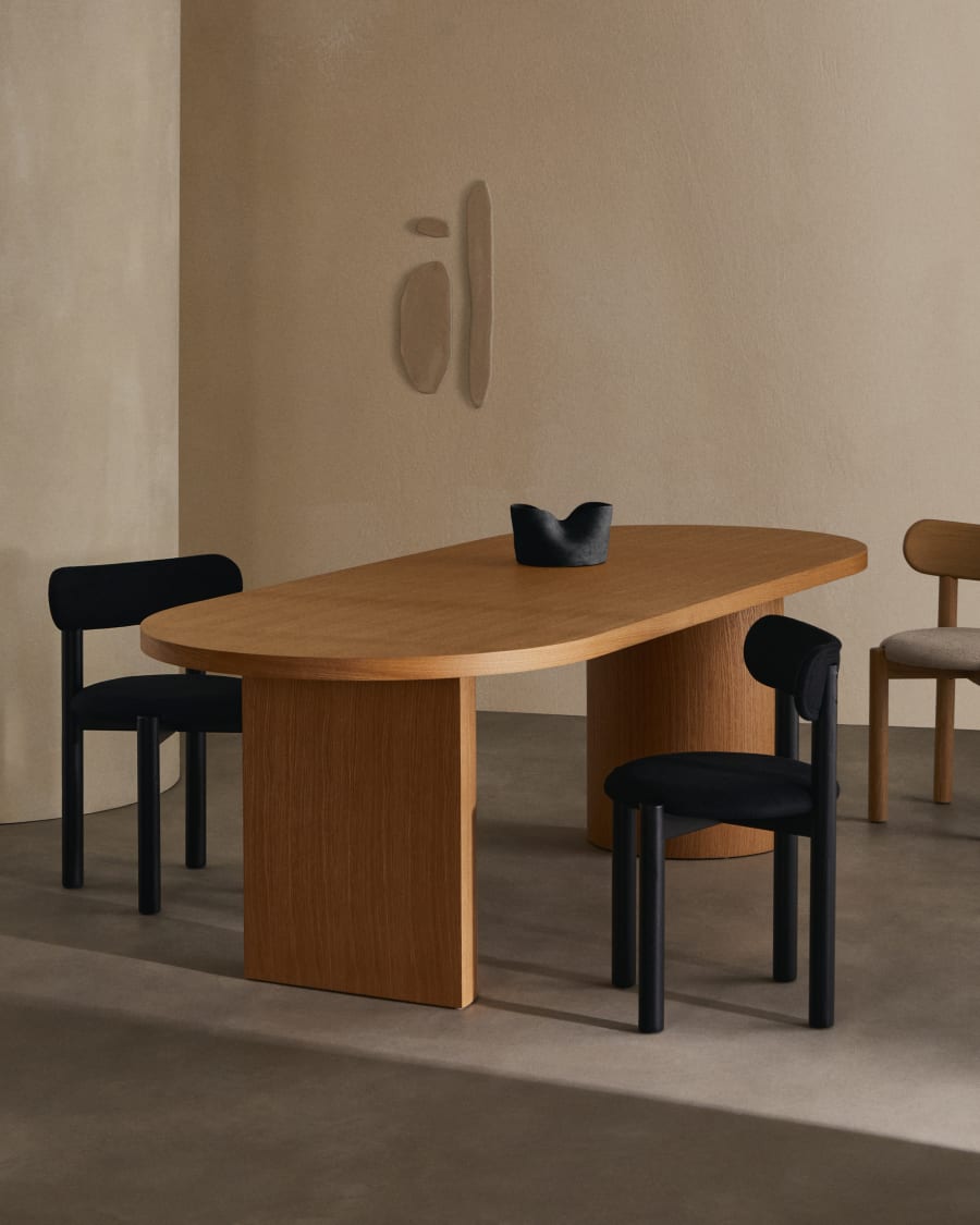Japandi Dining Table for 6