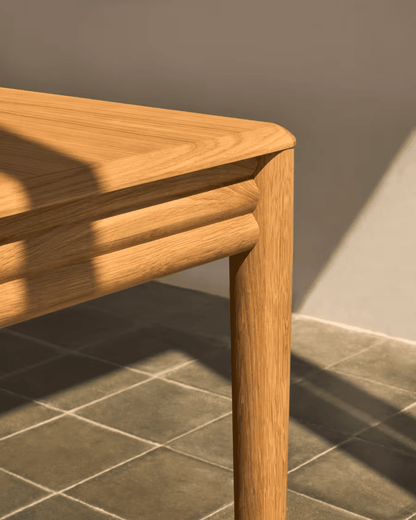 Japandi Wooden Extendable Table