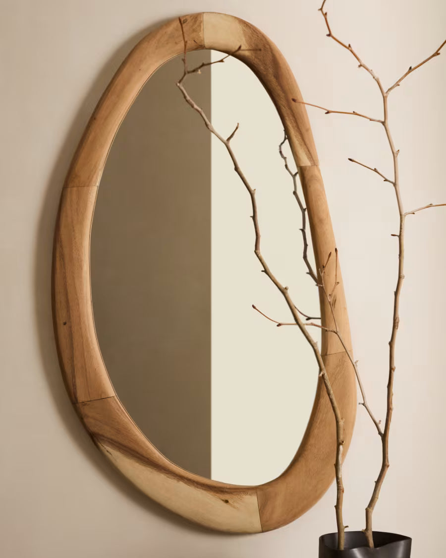 Irregular Japandi Mirror