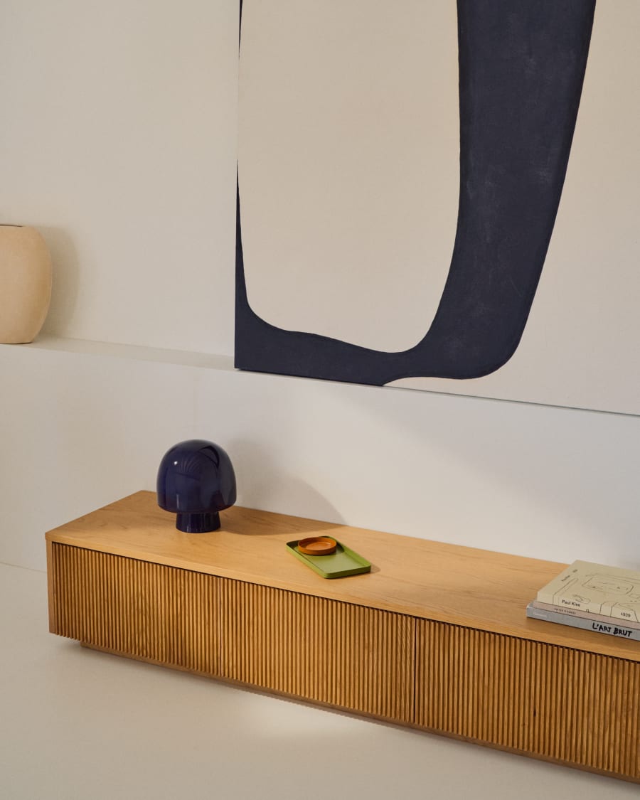 Japandi Lightwood TV Stand