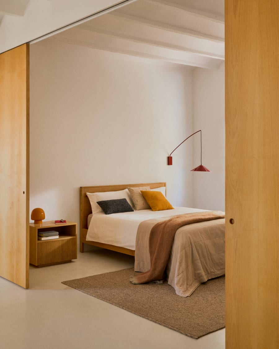 Japandi 1-Drawer Nightstand