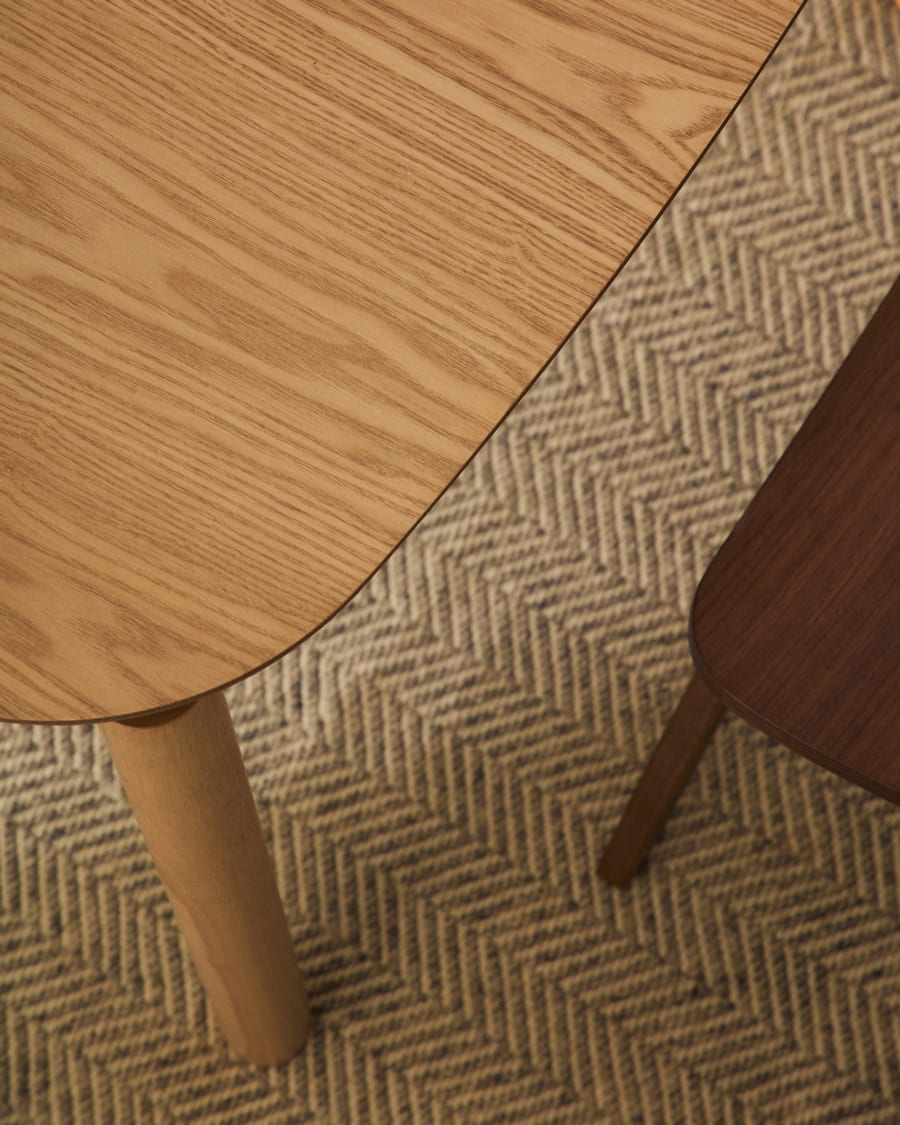 Small Japandi Square Table