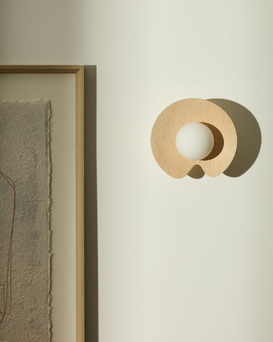 Wood Japandi Wall Light