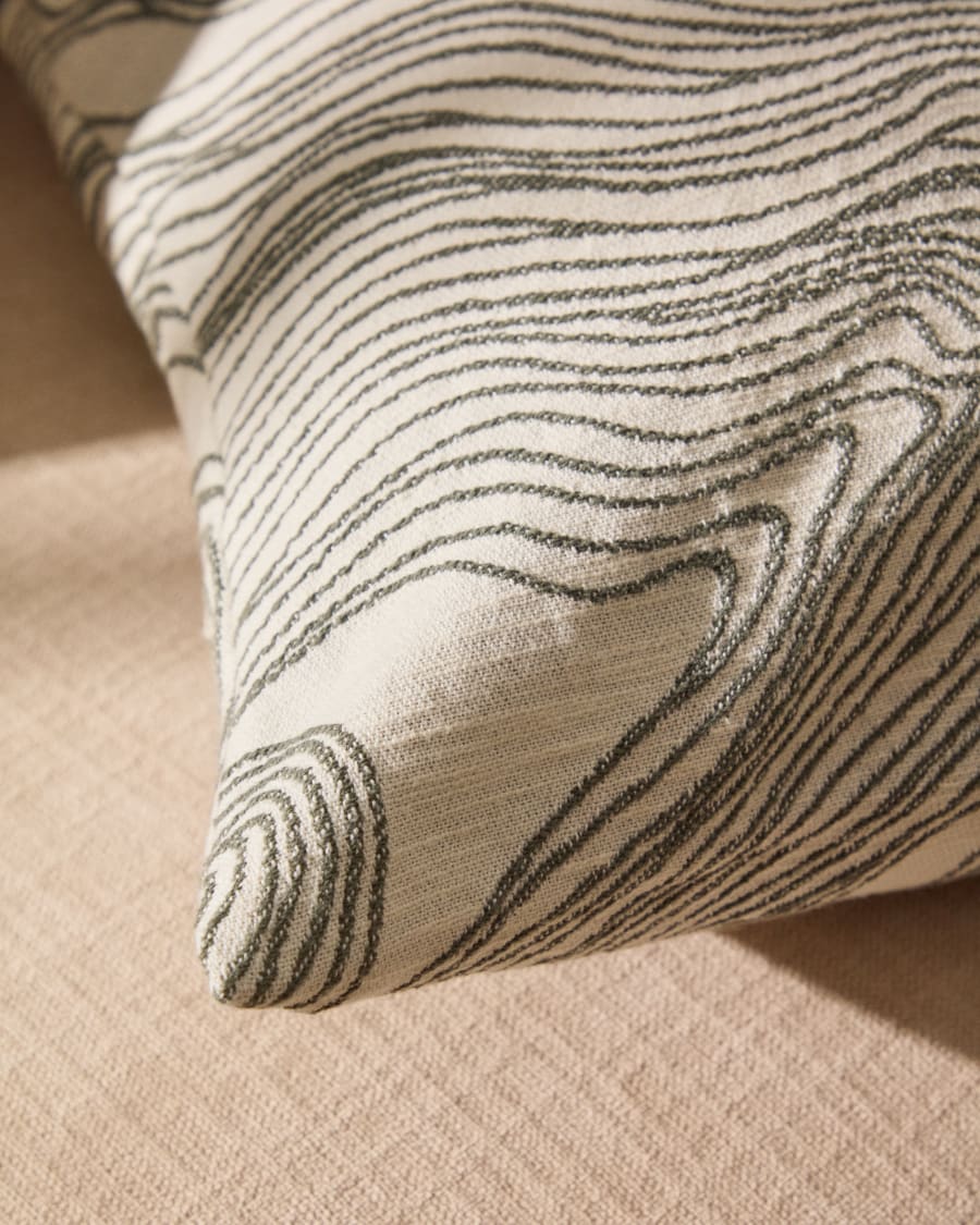 Japandi Floral Cushion Cover