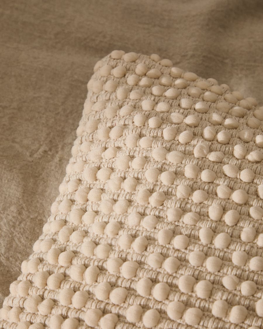Jacquard Fur-like Japandi Cushion Cover
