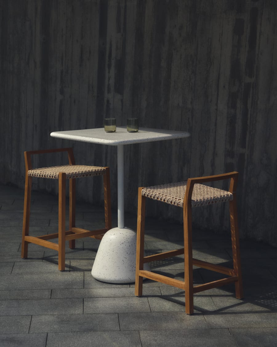 Outdoor Japandi Stool