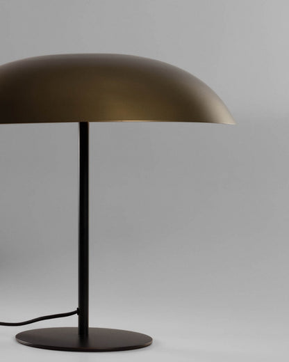 Japandi Brass Table Lamp