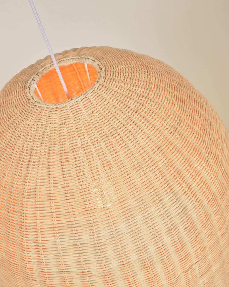 Japandi Rattan Pendant Light