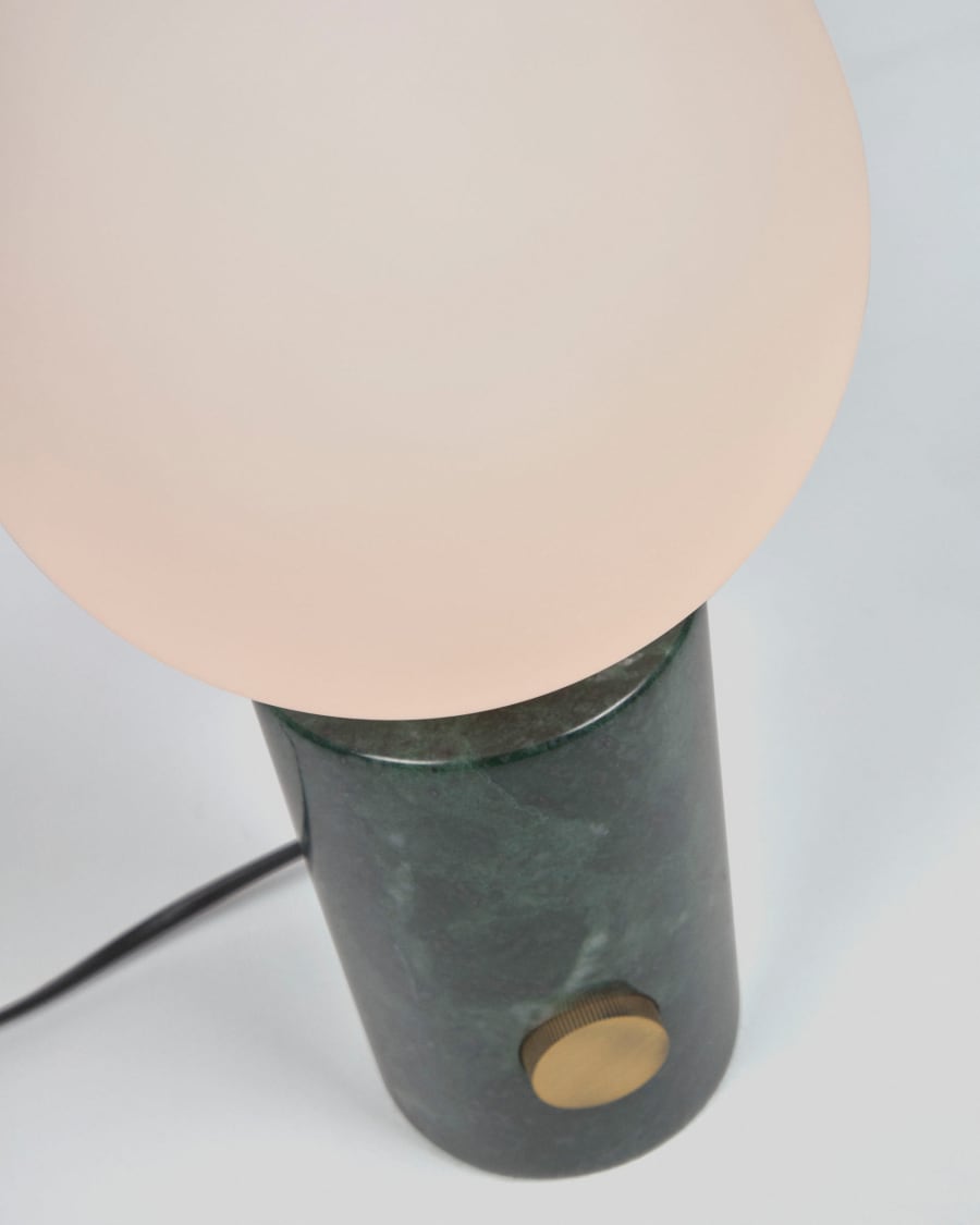 Japandi Marble Table Lamp