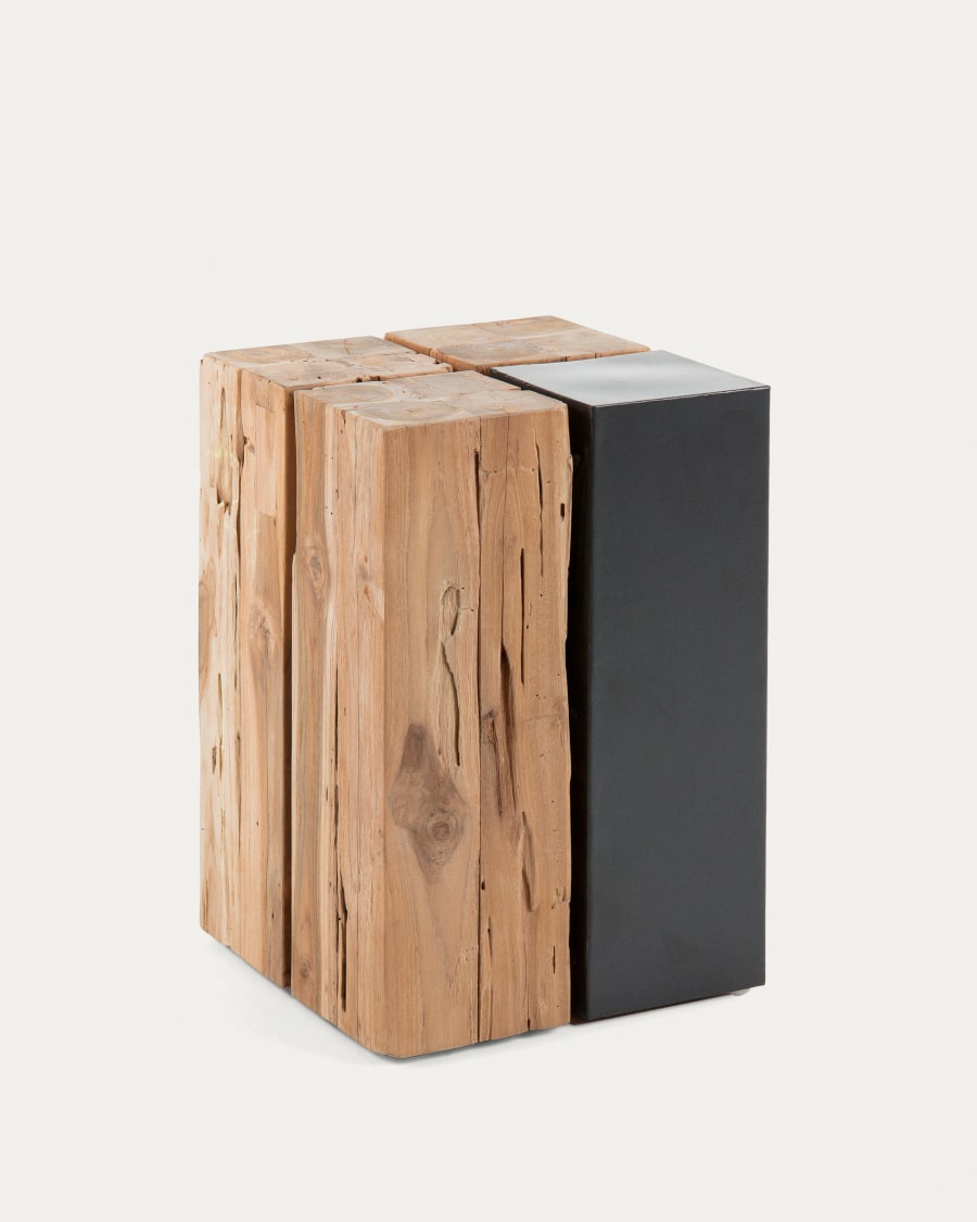 Japandi Driftwood Nightstand