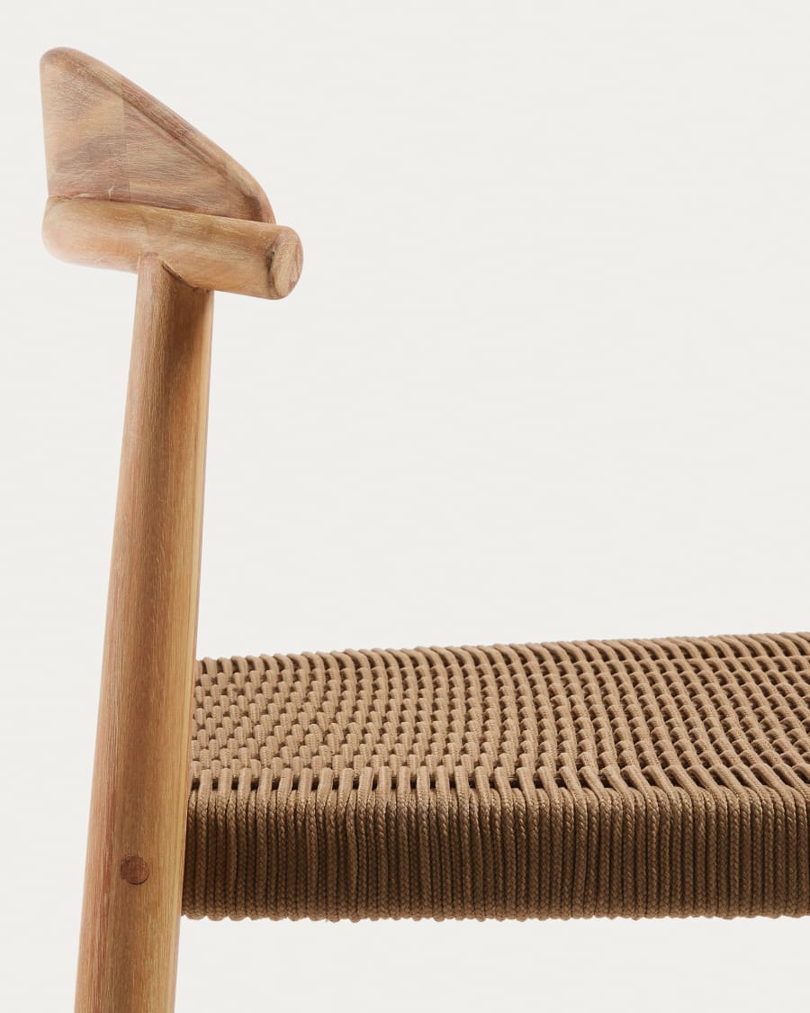 Japandi Modern Stool Chair