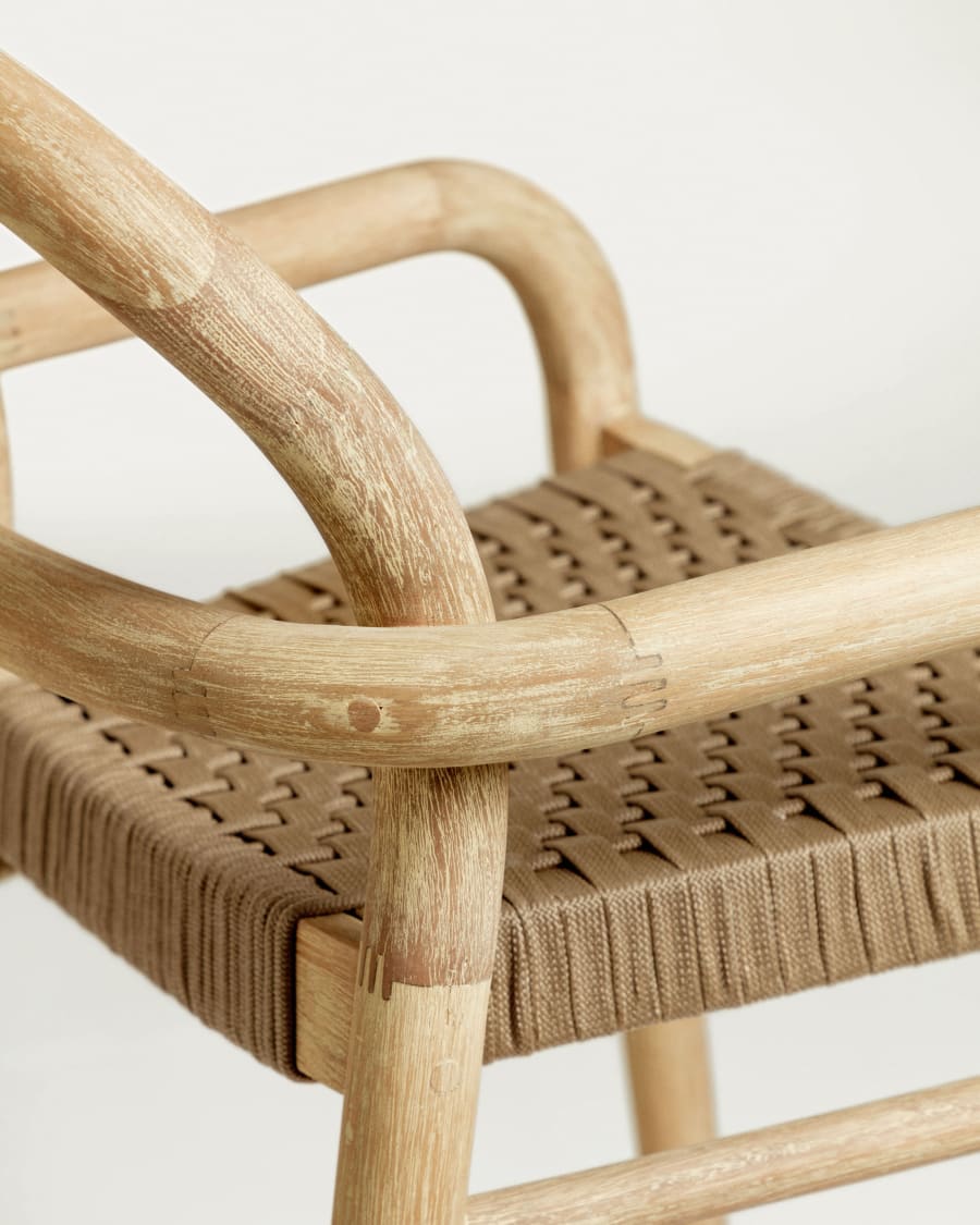 Japandi Outdoor Stool Chair