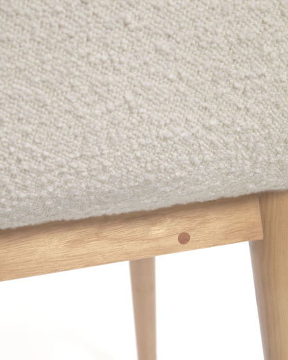 Japandi Bouclé Chair