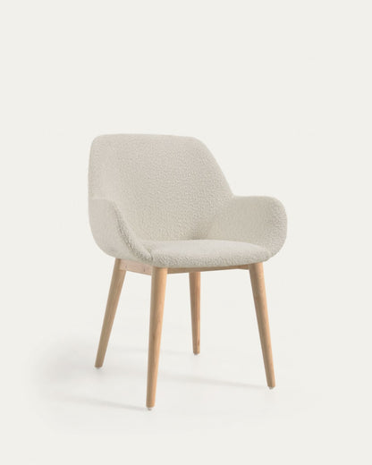 Japandi Bouclé Chair