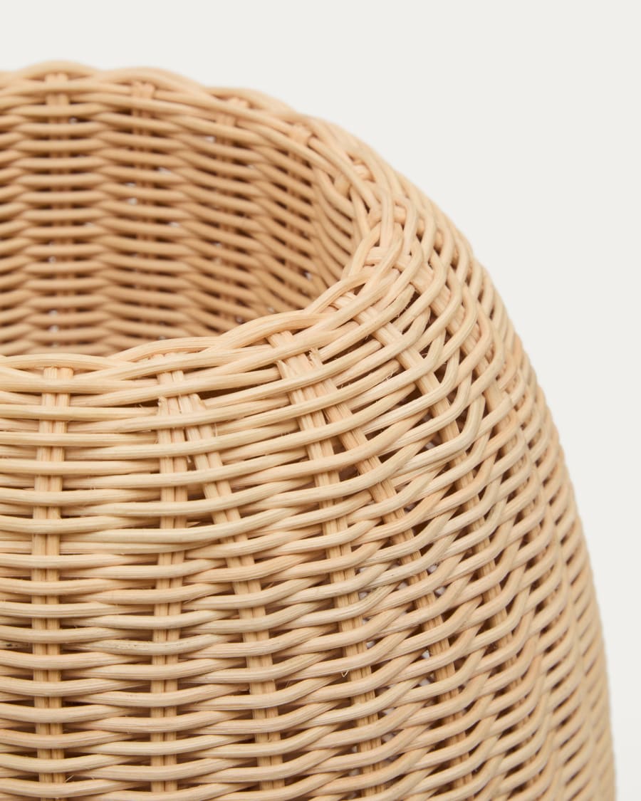 Rattan Japandi Vase