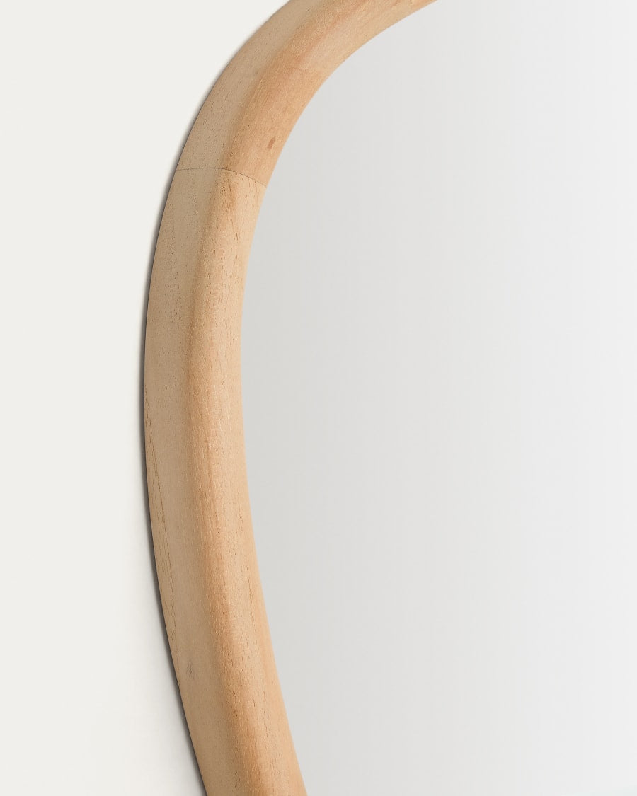 Organic Shape Japandi Mirror