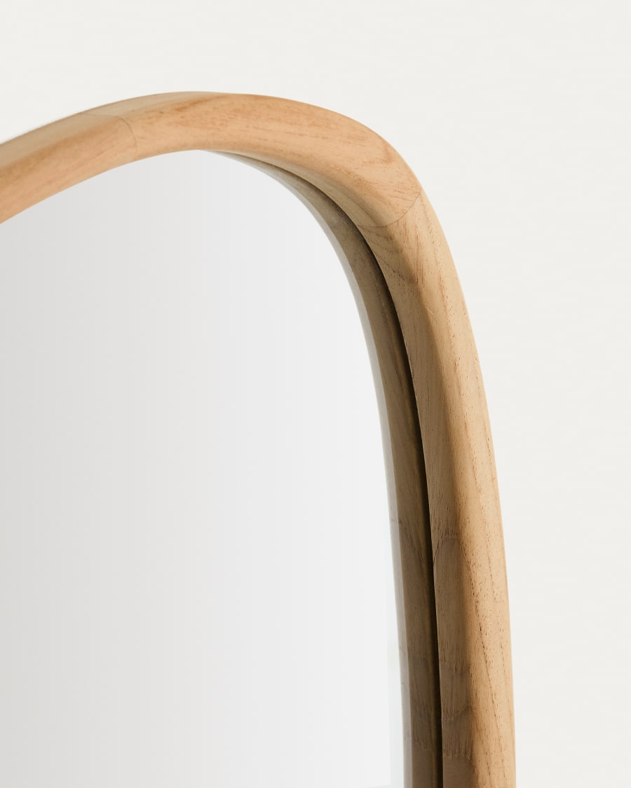 Organic Shape Japandi Mirror