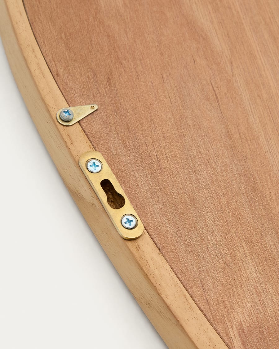 Organic Shape Japandi Mirror
