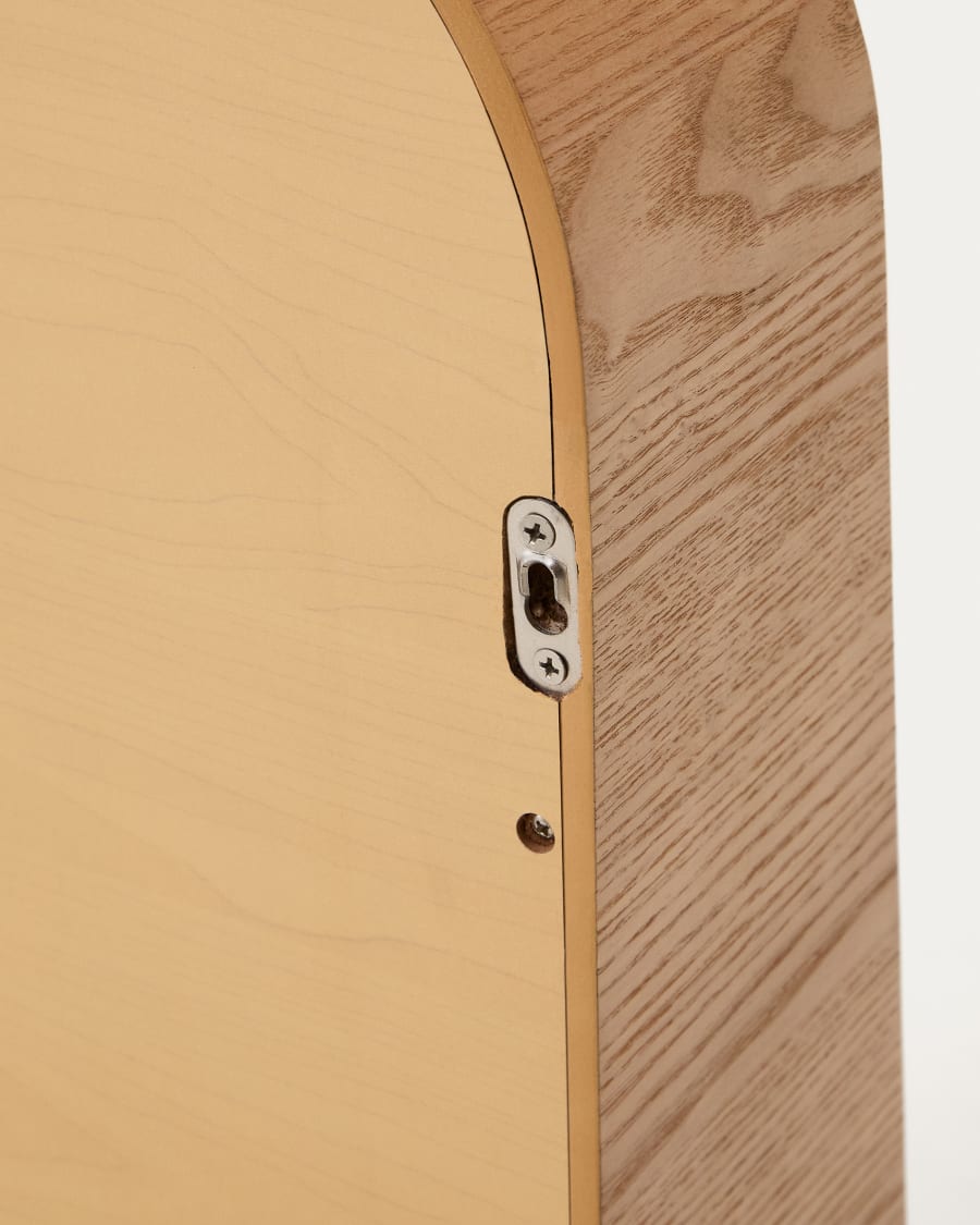 Natural Ash Japandi Mirror 90x60cm