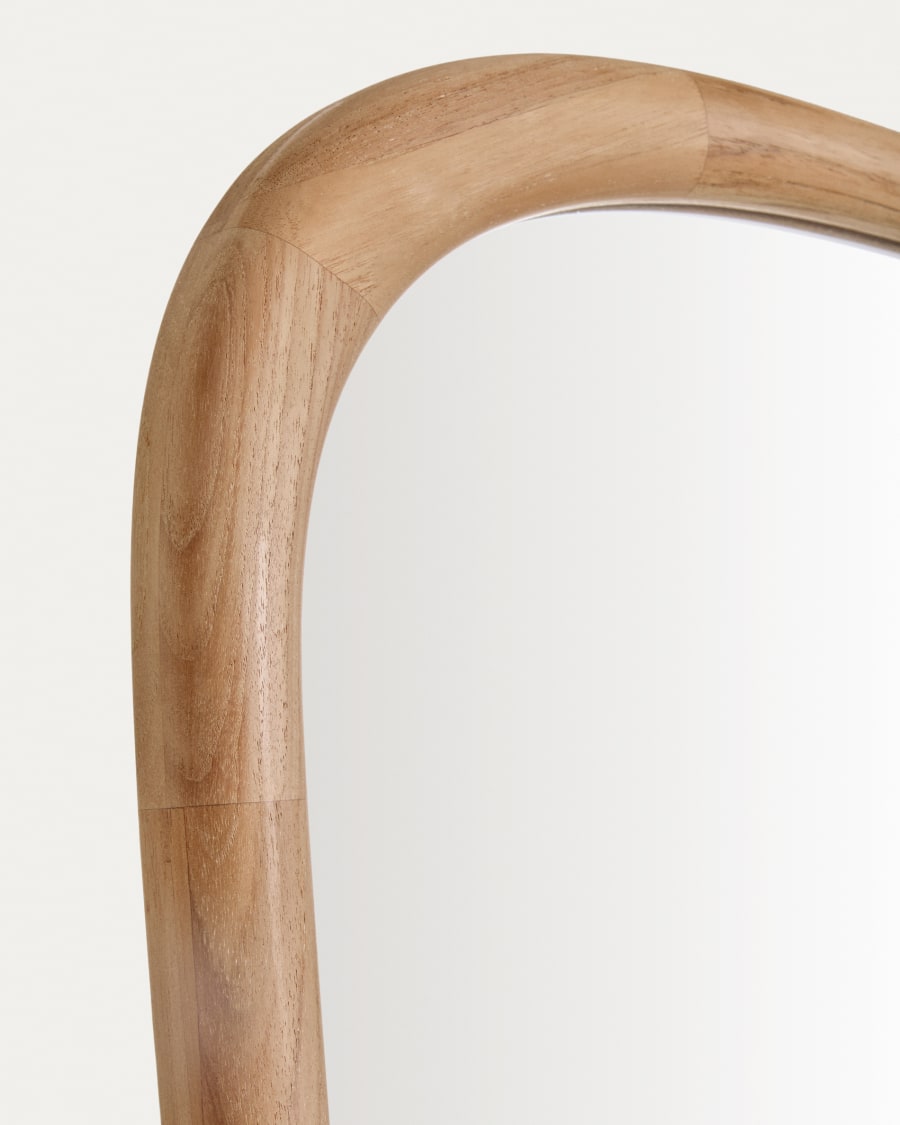 Teak Japandi Mirror 158x61cm