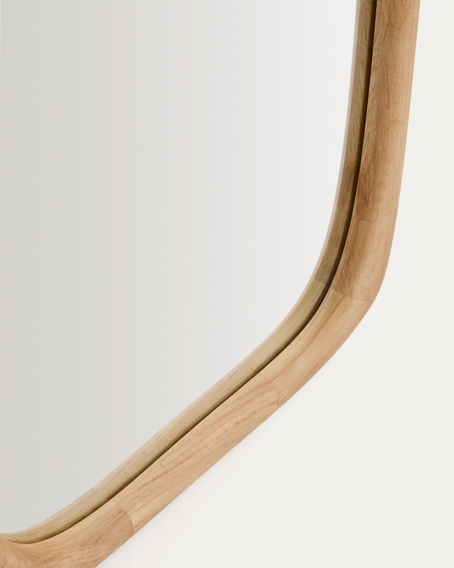 Teak Japandi Mirror 158x61cm