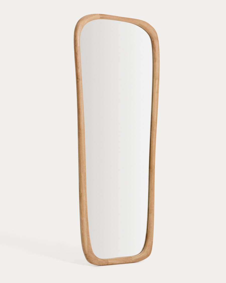 Teak Japandi Mirror 158x61cm