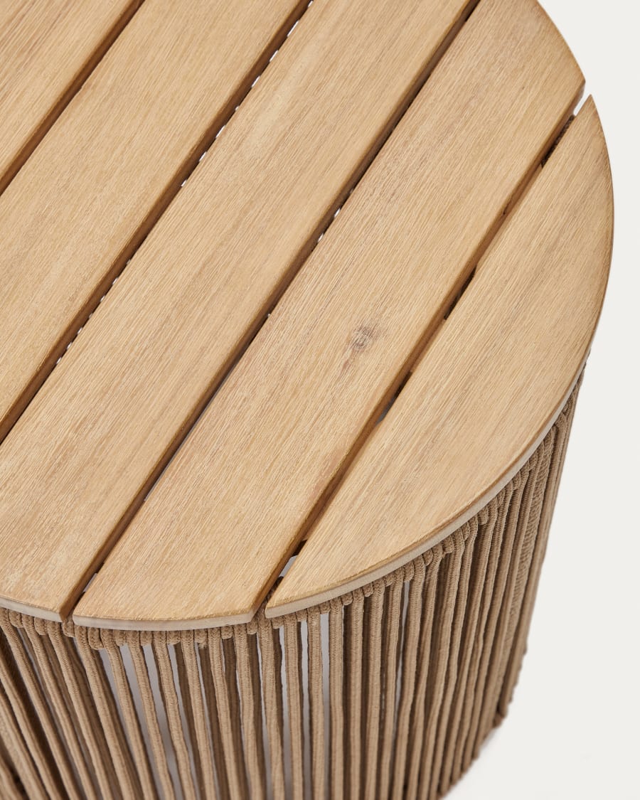 Storage Japandi Side Table