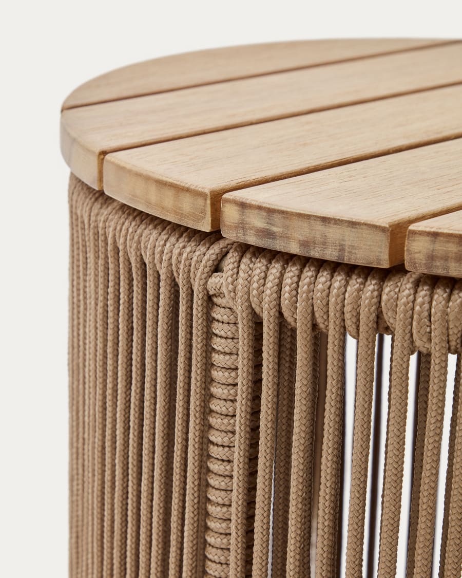 Storage Japandi Side Table