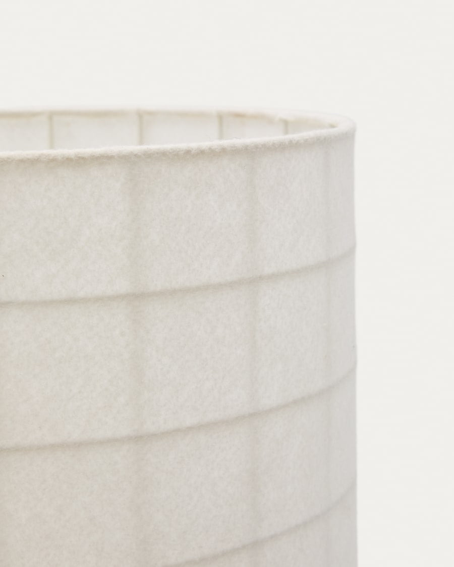 Cylindrical Japandi Floor Lamp