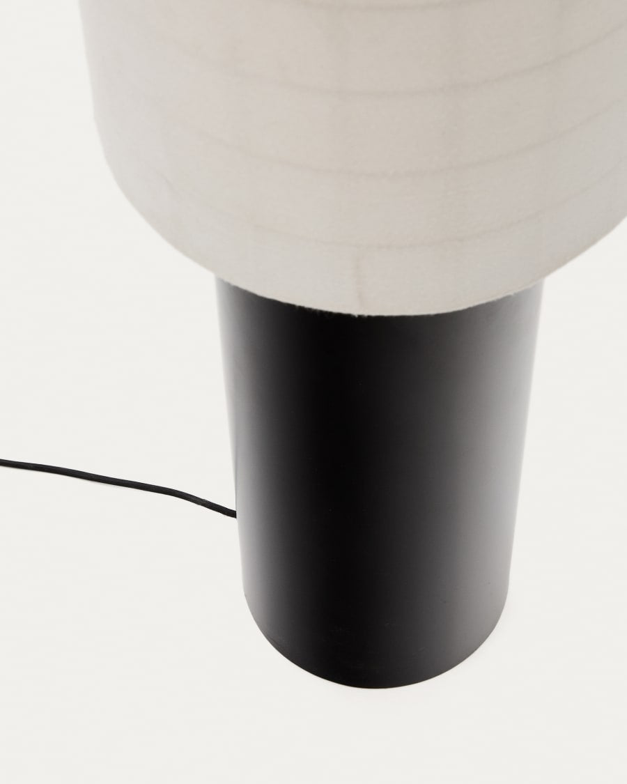 Cylindrical Japandi Floor Lamp