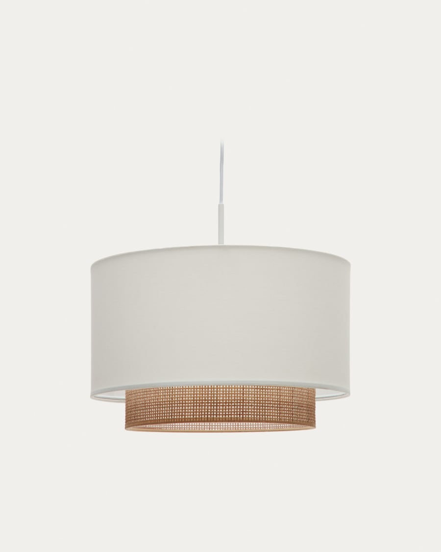 Japandi Bamboo Pendant Light