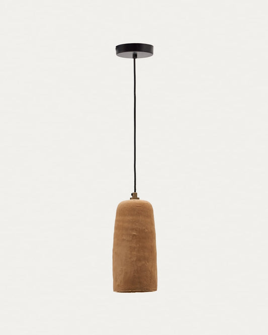 Japandi Terracotta Pendant Light