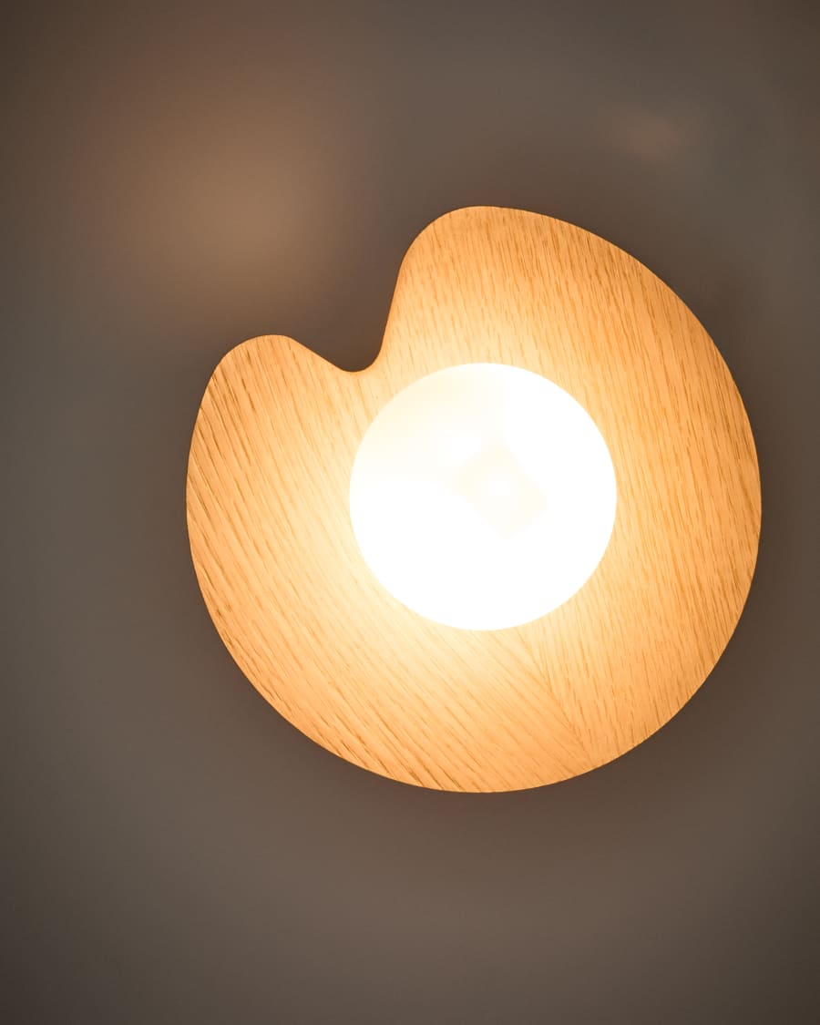 Wood Japandi Wall Light