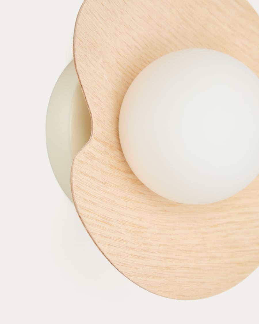 Wood Japandi Wall Light