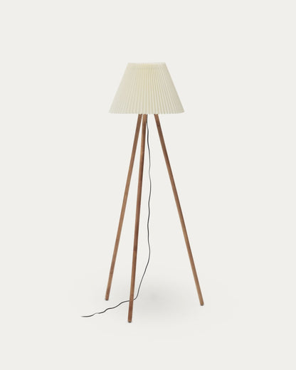 Japandi Wooden Floor Lamp