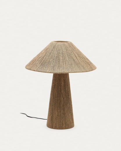 Japandi Jute Table Lamp