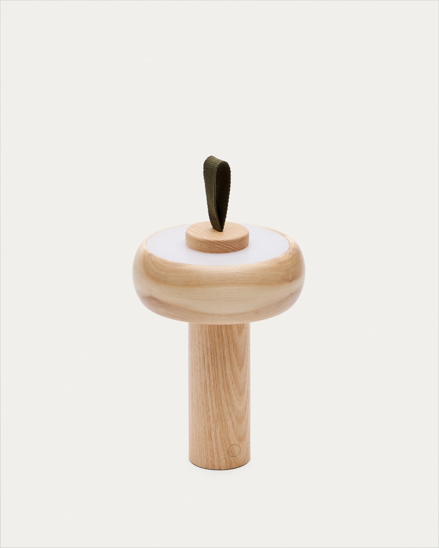 Japandi Wooden Table Lamp