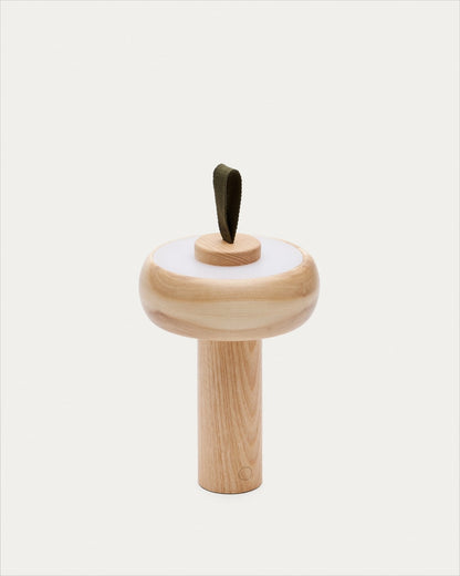 Japandi Wooden Table Lamp