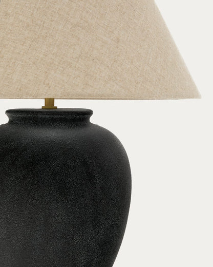 Japandi Ceramic Table Lamp