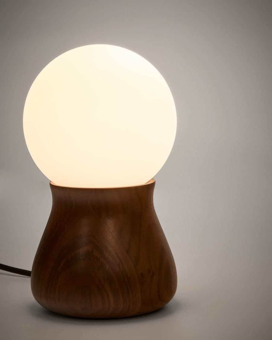 Small Japandi Table Lamp